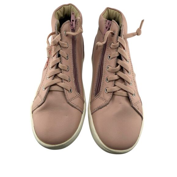 OLD SOLES GIRL'S 6021 Hearty High Top Powder Pink Kids/Girls Size 1 EU 32 New - Picture 5 of 14